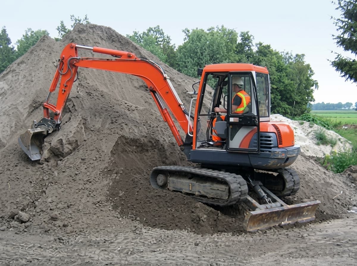 Gestructureerde materiaalafvoer en puinverwerking door Sloop Gigant