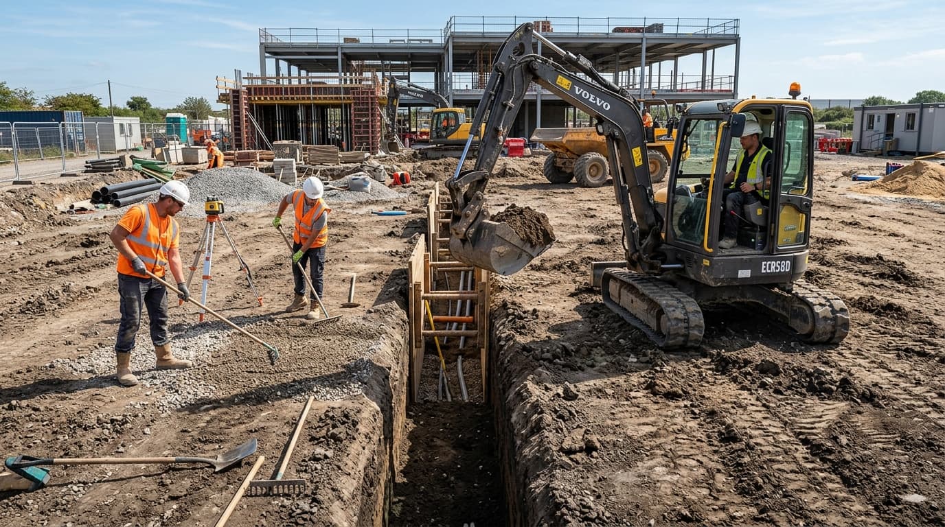 Professioneel grondwerk en afgraven door Sloop Gigant