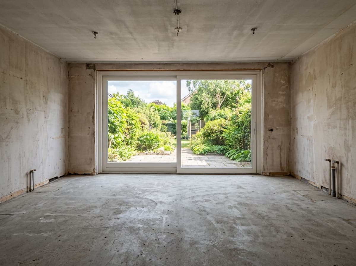 Woning strippen en casco opleveren voor renovatie - Sloop Gigant
