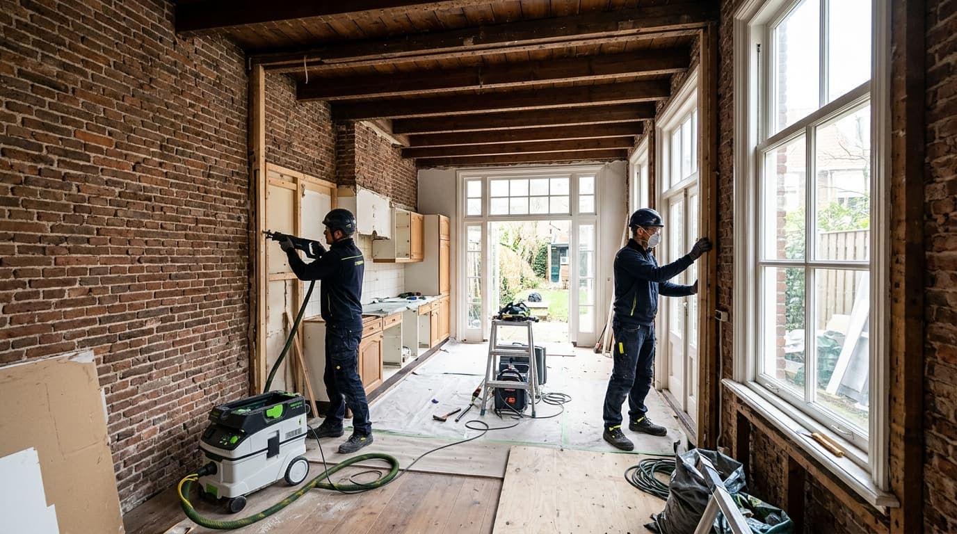 Sloop Gigant vakkundige renovatiesloop voor verbouwingen