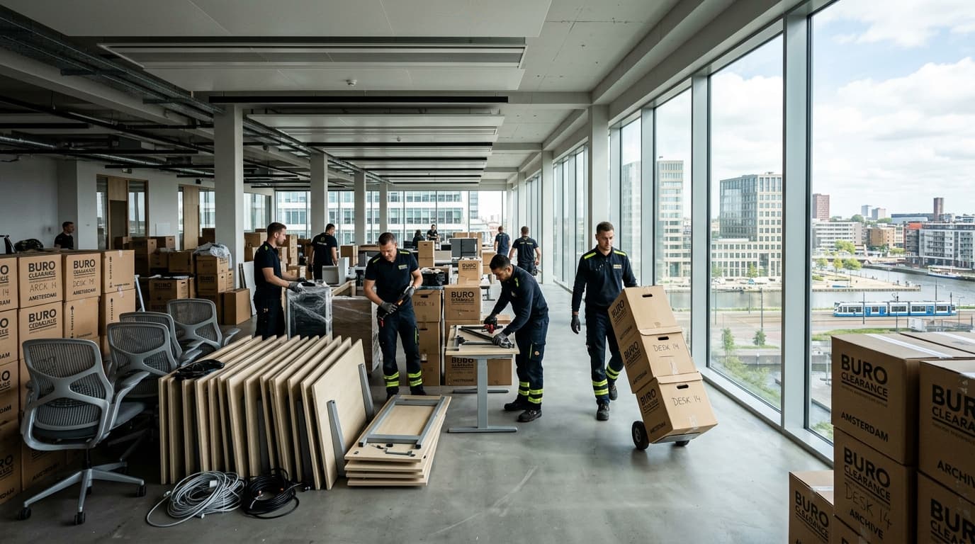 Sloop Gigant bedrijfsontruiming kantoor en bedrijfspand