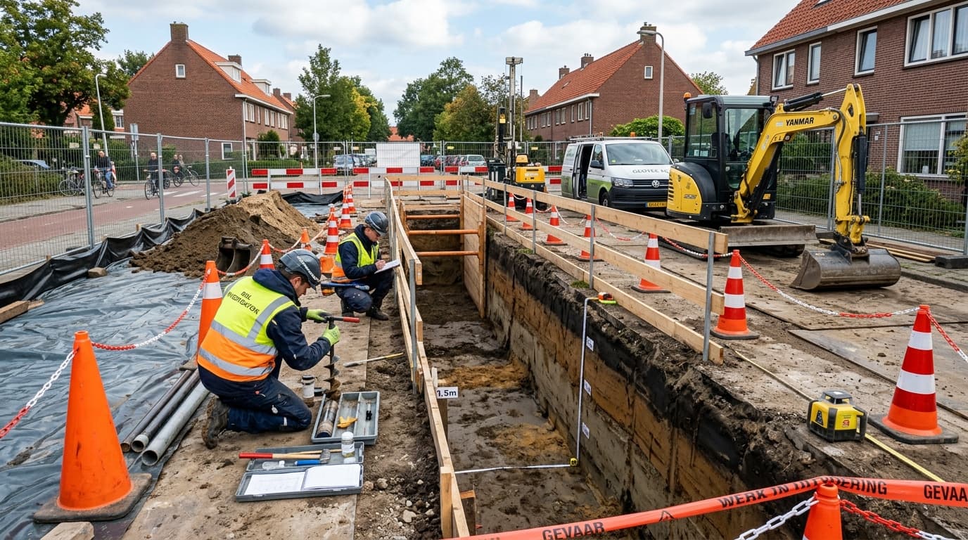 Inspectie van constructie en materialen voorafgaand aan totaalsloop