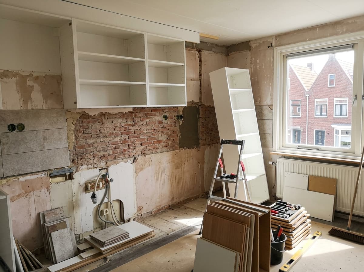 Keuken demonteren of volledig strippen