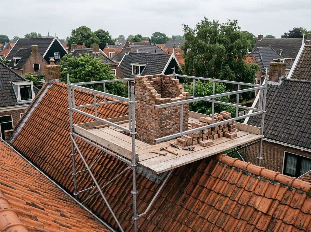 Kan een schoorsteen zomaar worden verwijderd door Sloop Gigant